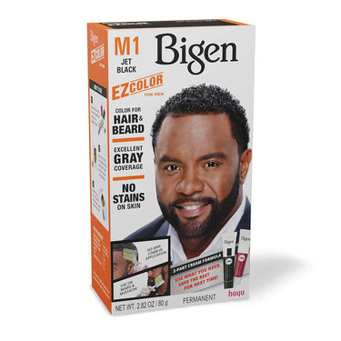 Sareya Beauty BIGEN EZ Hair Color for Men - Jet Black, Sareya Beauty Supply store in calgary Alberta Canada
